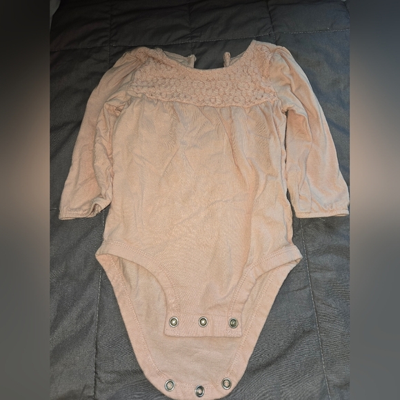Bundle Baby Koala Baby Girl Cloths Orange Button-Up Cardigan Size 3 to 6 Months - Picture 2 of 6